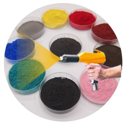 Car Spray Paint Customized Ral Color Chart Epoxy Polyester Powder Coating High Gloss Powder Paint