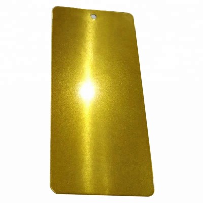 Single Coat Gold Chrome Spray Chrome Gold Powder Paints